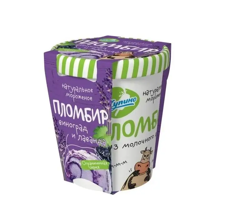 КУПИНО — обечайка для ведёрка мороженого в собранном виде